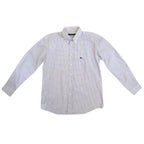 Etro Kids Blue and White Squares Printed Shirt