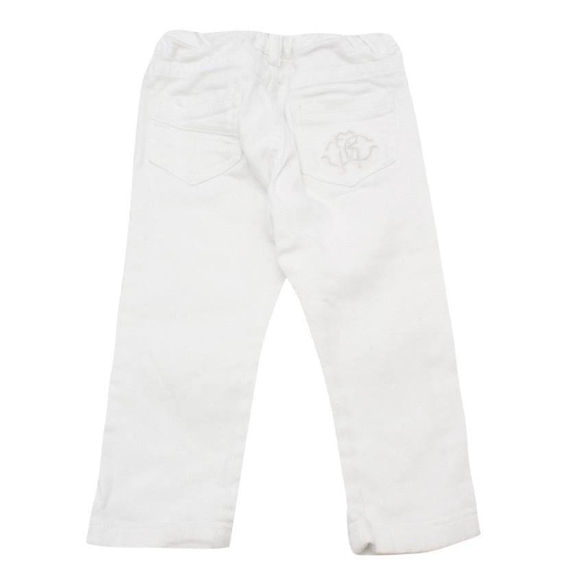 Roberto Cavalli White Skinny Jeans