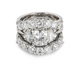 Platinum Diamond Bridal Set