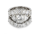 Platinum Diamond Bridal Set