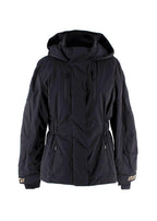 Fendi Black Hooded Ski Jacket