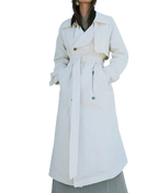 Nour Hammour Cream Harriet Trench Coat