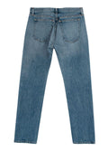 Khaite Kyle Paint-Splatter Straight-Leg Jeans