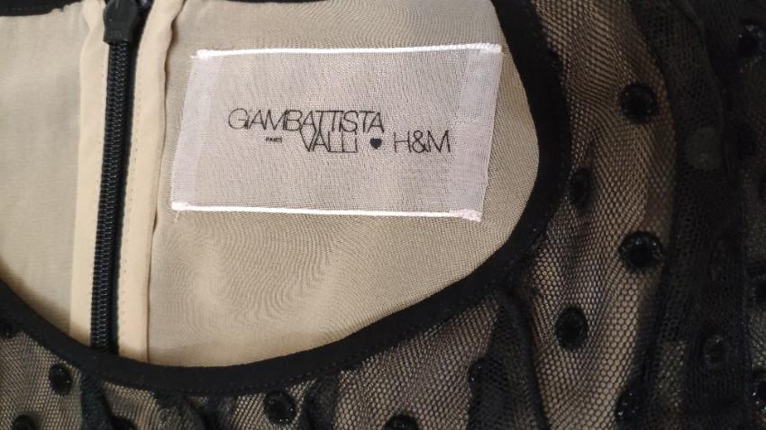Giambattista Valli x H&M Short black tulle dress