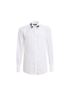 White Cotton Martini Shirt