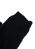 Chanel Black Longline Wool Cardigan with Embellished Button Detail