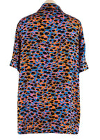 Dior Multicoloured Mizza Print Chez Moi Shirt & Pleated Skirt
