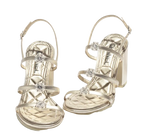 Chanel Gold Resort Show Runway Shoes from 2206 Show