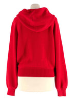 High Sport Red Parker Knit Hoodie