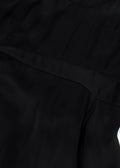 Marni Black Bias Cut Satin Dress