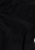 Marni Black Bias Cut Satin Dress