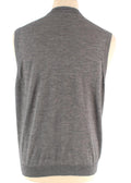 Brunello Cucinelli Grey Cashmere Blend Sweater Vest