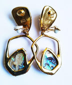 Alexis Bitter Miss Havisham Kinetic Gold Moonstone Earrings