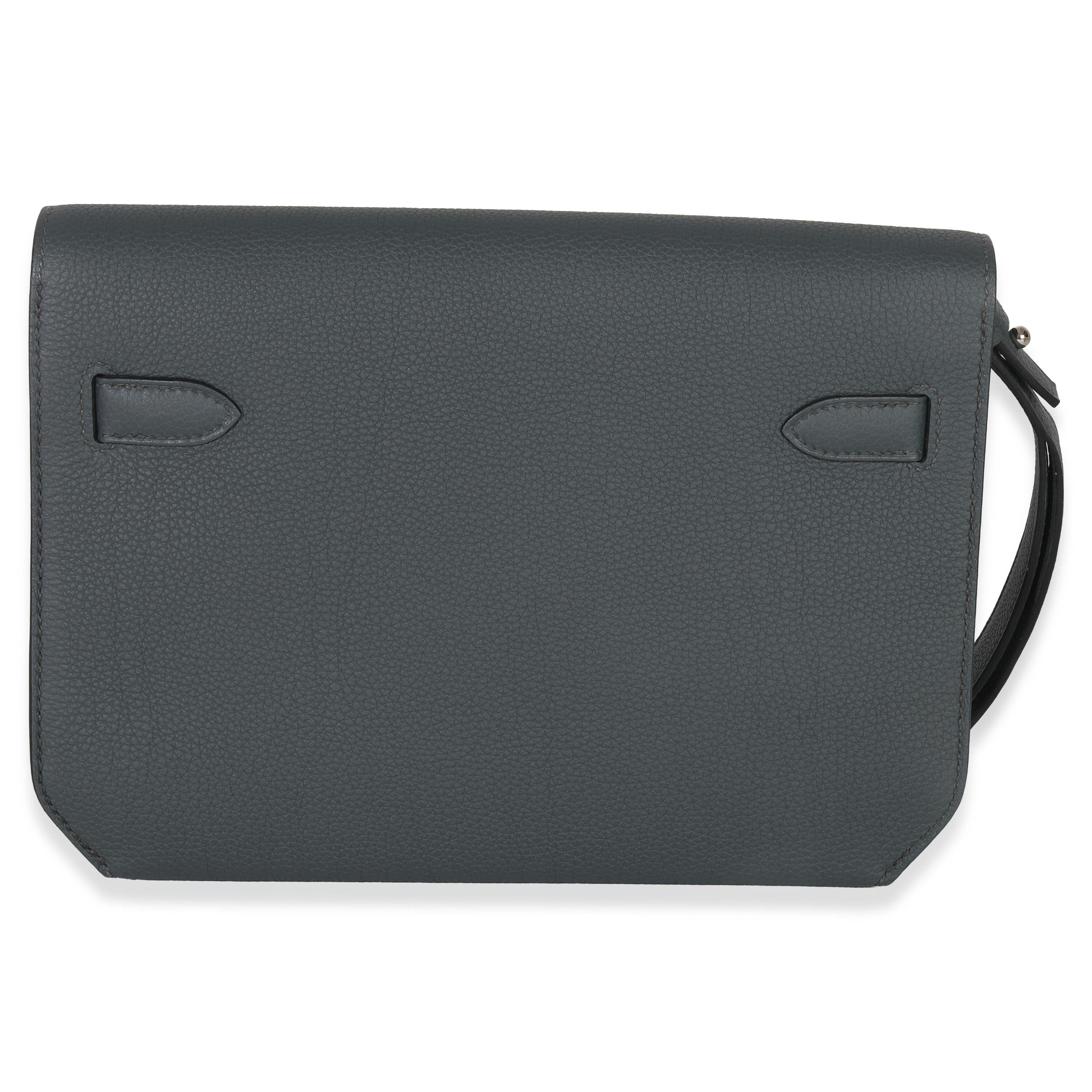 Hermès Togo Kelly Depeche 25 PHW