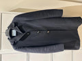 Black Wool & Cashmere Coat