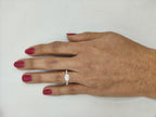 Verde 1ct IGI Certified Lab-grown Oval Solitaire Cut Diamond Ring