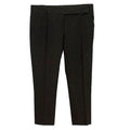 John Richmond black pleated trousers
