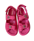 Chanel Pink Tweed Dad Sandals