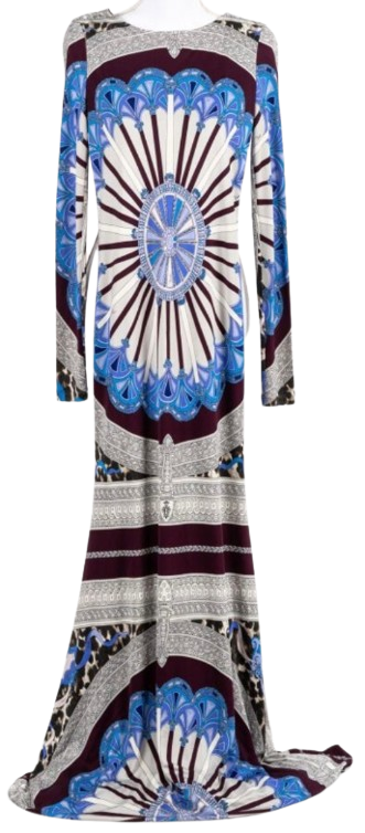 Emilio Pucci Multicoloured Maxi Dress