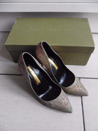 Rupert Sanderson Malory Iridiscant Shimmer Heel