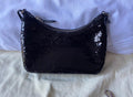 Prada Black Sequin Re-edition 2005 Shoulder Bag