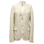 Kenzo Cotton-Silk Beige Jacket
