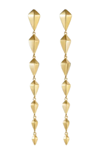 Vashi 18k Yellow Gold Kite Drop Earrings