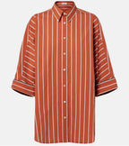 Brunello Cucinelli Striped Cotton Shirt