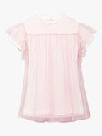 Kids 6Y Pink & White Tulle Dress