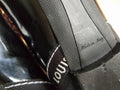 Louis Vuitton Black Logo Strip Pointed Toe Ballerinas