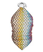 Missoni Multi Zigzag Halterneck Top