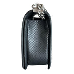 Chanel Black Perforated Boy Bag