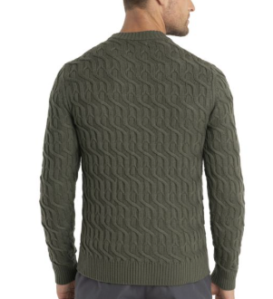 Icebreaker Merino Cable Knit Crewe Sweater