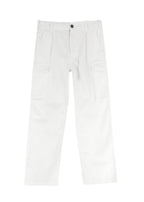 Nili Lotan White Cargo Trousers