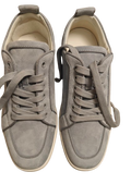 Louboutin Rantulow Orlato Sneakers in Suede Ice Blue