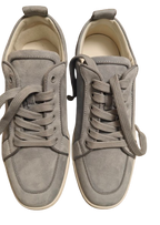 Louboutin Rantulow Orlato Sneakers in Suede Ice Blue