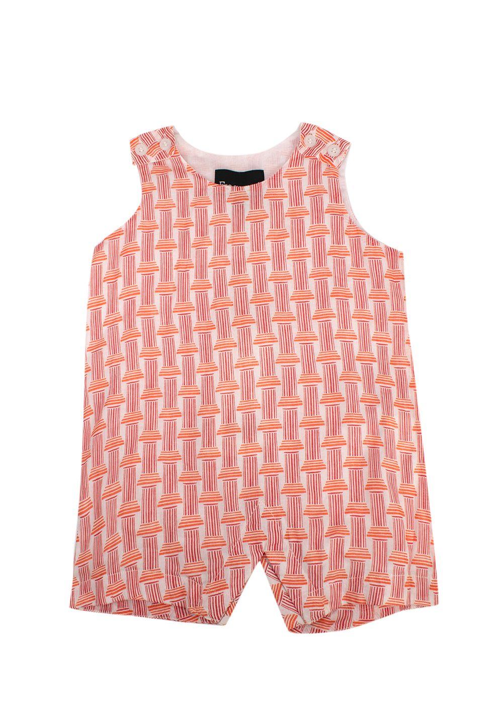 Fragonard Orange 6-12m Romper