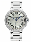 Silver Ballon Bleu 42mm Watch