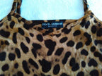 Dolce & Gabbana Leopard Print Silk Tank Top