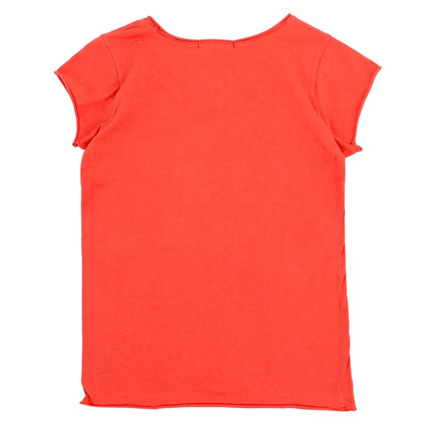 Bonpoint Girl's Pink Cotton T Shirt