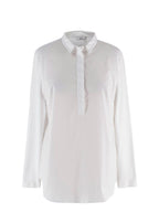 Peserico White Cotton Beaded Shirt