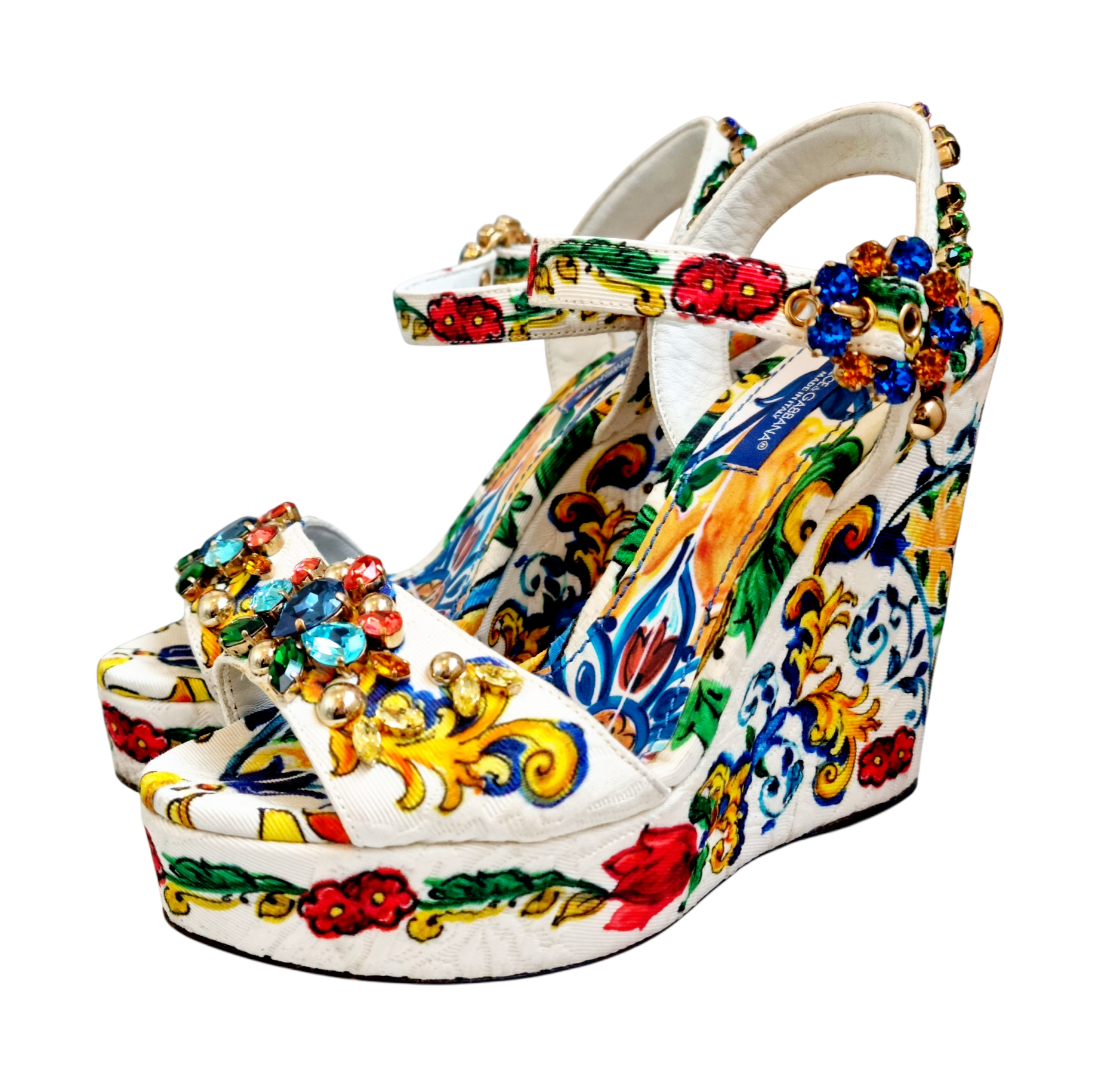 Dolce & Gabbana Majolica Wedges