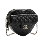 Chanel Large Quilted Heart Bag