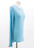 Clu Blue Long Sleeve Top