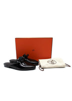 Hermes Noir Oz Mule