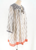 Roberta Roller Rabbit ornate-print cotton tunic