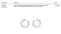 Boodles Waterfall Large Diamond Platinum Hoop Earrings