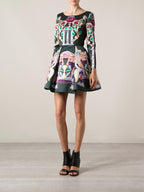Mary Katrantzou Copelia printed puff dress