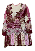 Sequin Embroidered Mini Dress