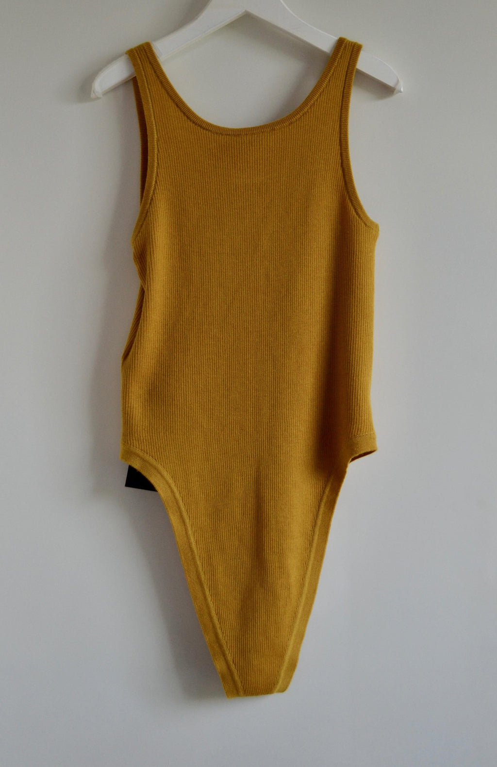 Saint Laurent Saffron Yellow Bodysuit